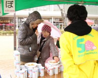 防災グッズ・非常食展示