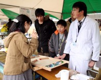高潮と液状化の実験