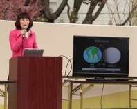 危機管理アドバイザー国崎信江さんによる地震のお話と防災クイズ